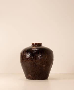 Vintage Crackle Glazed Pot - Asia - Listing Image