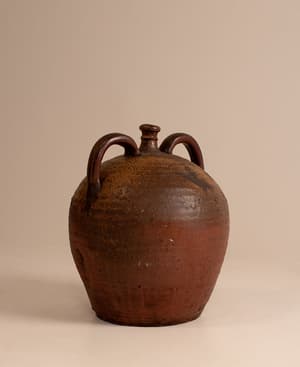 Vintage Glazed Liquor Jar - France - Hover Image
