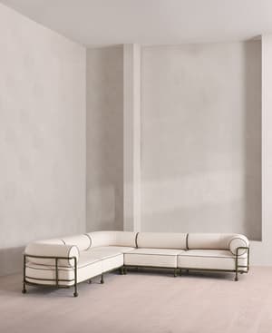 Gaspard Sofa - Corner Sofa - Off White - US - Hover Image