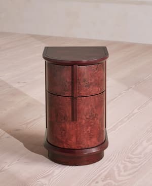 Avery Bedside Table - Bordeaux - Hover Image