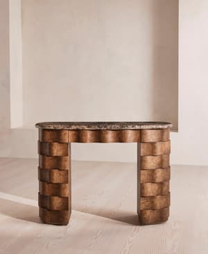 Locanda Console - Dark Emperador Marble - Hover Image