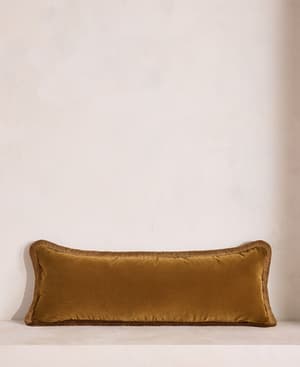 Margeaux Bolster Cushion - Mustard - Listing Image