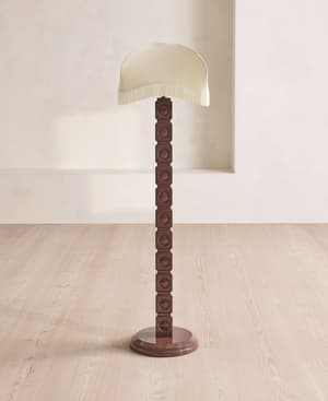 Reno Floor Lamp Complete - Bordeaux - UK - Listing Image