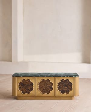 Barrett Media Unit - Napoli Green Marble - Hover Image