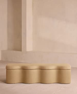 Eli Storage Bench - Linen - Wheat - Hover Image
