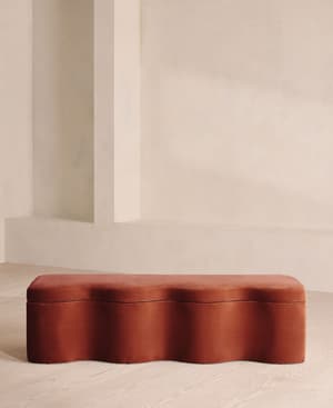 Eli Storage Bench - Velvet - Rust - UK - Listing Image