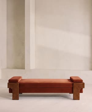 Marcia Daybed - Velvet - Rust - UK - Hover Image