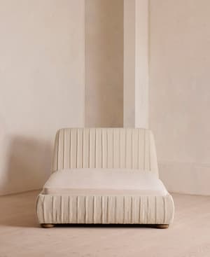 Vivienne Bed - Full - Boucle Natural  - US - Listing Image