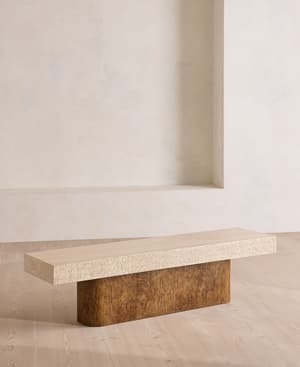Ramsey Bench - Travertine - Listing Image