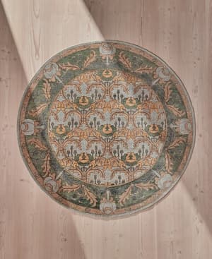 Catherine Rug Navy - Round - 200 x 200cm - Hover Image