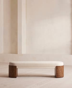 Lukas Bench - Linen - Bisque - US - Hover Image