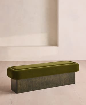 Ralph Bench - Velvet - Olive - UK - Listing Image