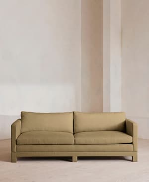 Ashford Three Seater Sofa - Linen - Wheat - Listing Image