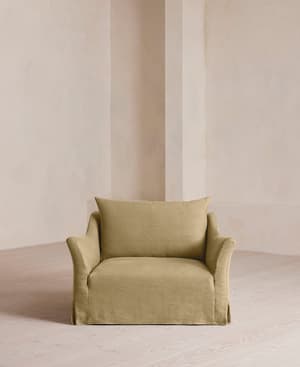 Roma Loveseat - Linen - Wheat - US - Hover Image