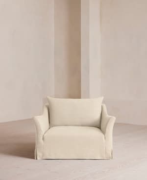 Roma Loveseat - Linen - Bisque - US - Hover Image