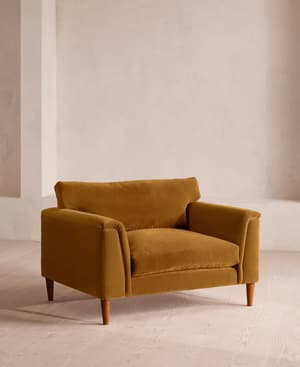 Reya Loveseat - Velvet - Mustard - US - Listing Image