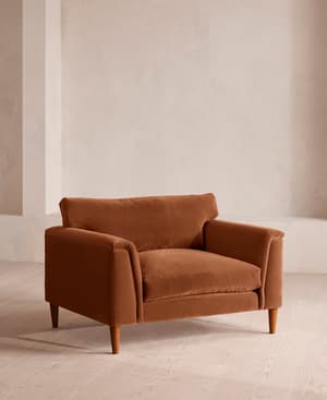 Reya Loveseat - Velvet - Cinnamon - US - Listing Image