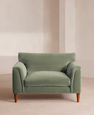 Reya Loveseat - Velvet - Seafoam - US - Hover Image