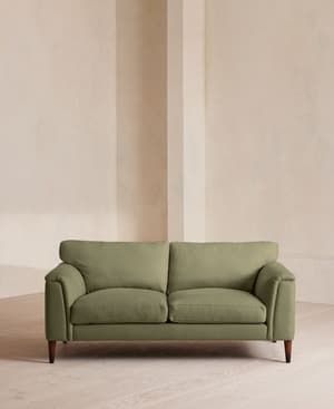 Reya Two Seater Sofa - Linen - Sage - US - Listing Image