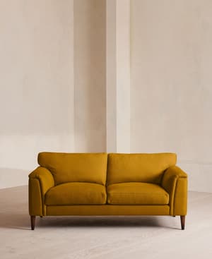 Reya Two Seater Sofa - Linen - Turmeric - UK - Listing Image