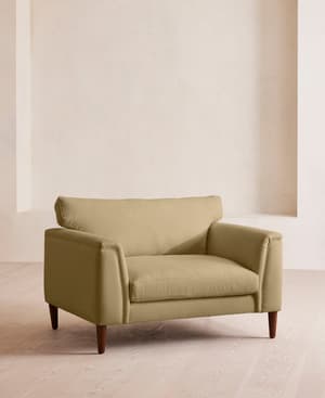 Reya Loveseat - Linen - Wheat - Listing Image