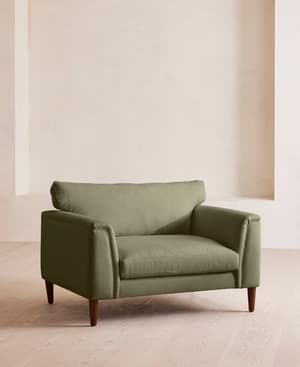 Reya Loveseat - Linen - Sage - Listing Image