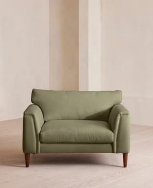 Reya Loveseat - Linen - Sage - US - Hover Image