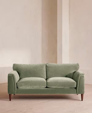 Reya Two Seater Sofa - Velvet - Seafoam - UK - Listing Image