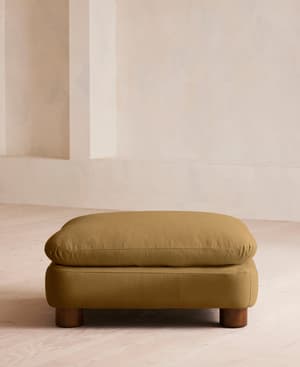 Vivienne Ottoman - Linen - Ochre - US - Hover Image