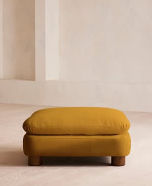 Vivienne Ottoman - Linen - Turmeric - US - Hover Image