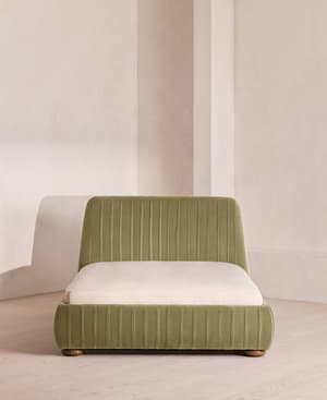 Vivienne Bed - Full - Velvet - Lichen - US - Hover Image