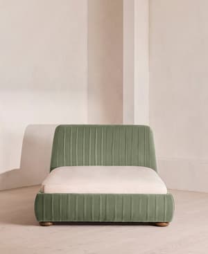 Vivienne Bed - Full - Velvet - Seafoam - US - Hover Image