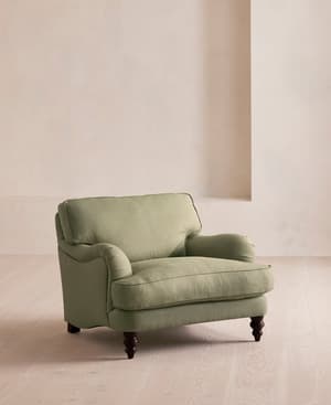 Arundel Loveseat - Linen - Sage - Listing Image