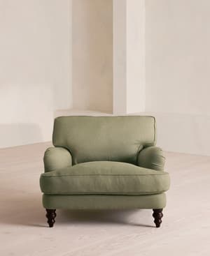 Arundel Loveseat - Linen - Sage - Hover Image