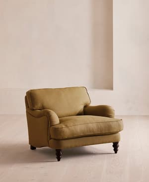 Arundel Loveseat - Linen - Ochre - Listing Image