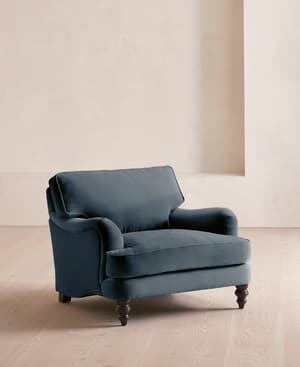 Arundel Loveseat - Velvet - Grey Blue - Listing Image