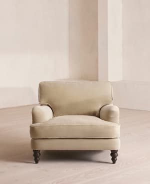 Arundel Loveseat - Velvet - Oyster - Hover Image