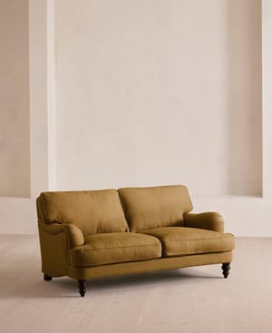 Arundel Two Seater - Sofa - Linen - Ochre - Hover Image