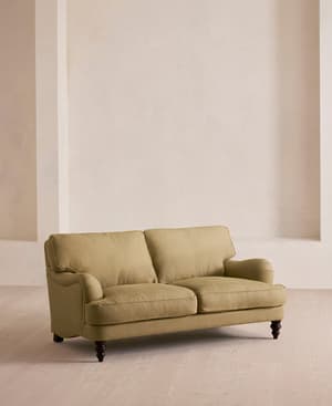 Arundel Two Seater - Sofa - Linen - Wheat - Hover Image
