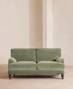 Arundel Two Seater Sofa - Velvet - Seafoam - Listing Image