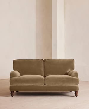 Arundel Two Seater Sofa - Velvet - Truffle - Listing Image