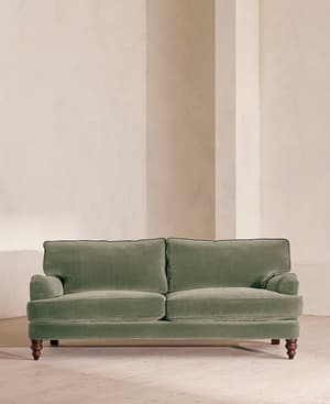 Arundel Three Seater Sofa - Velvet - Seafoam - Listing Image