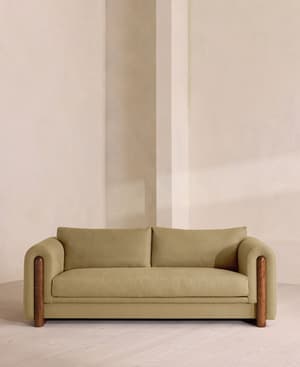 Farrell Three Seater Sofa - Linen - Wheat - Listing Image