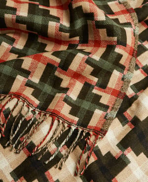 Sima Throw - Olive - Hover Image