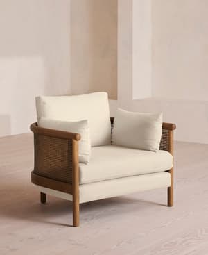 Sydney Armchair - Linen - Bisque - Listing Image