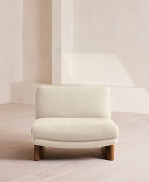 Tellis Chair - Linen - Bisque - UK - Hover Image