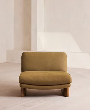 Tellis Chair - Linen - Ochre - US - Hover Image
