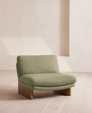 Tellis Chair - Linen - Sage - UK - Listing Image