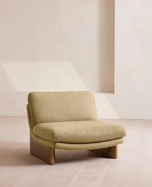 Tellis Chair - Linen - Wheat - US - Listing Image