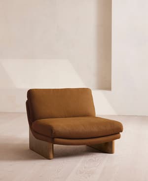 Tellis Chair - Linen - Terracotta - US - Listing Image